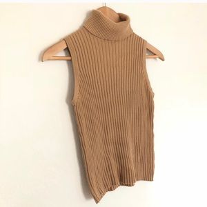 Express vintage turtleneck tank small